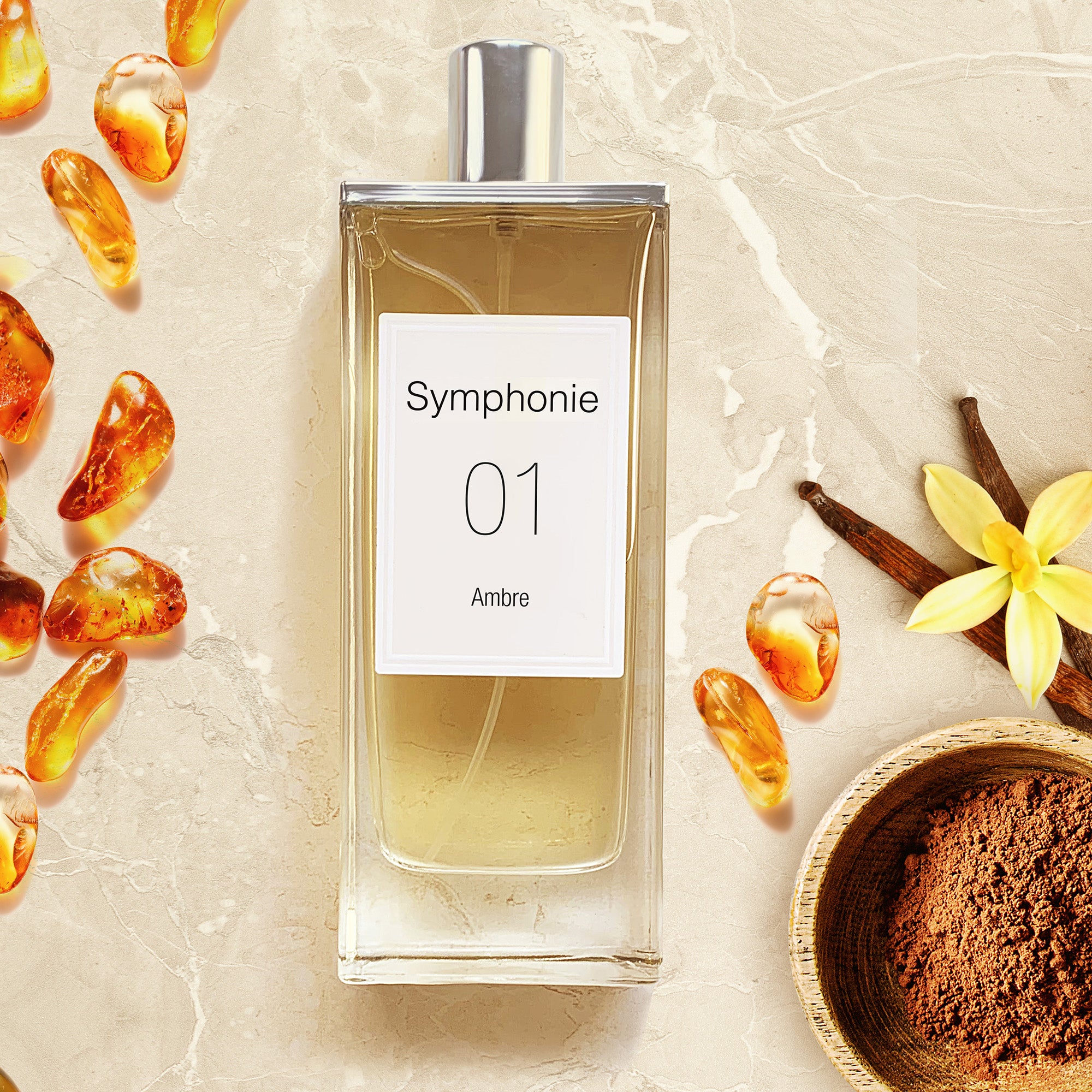 SYMPHONIE 01 Ambre • Eau de Parfum 100ml • Women&#39;s Perfume