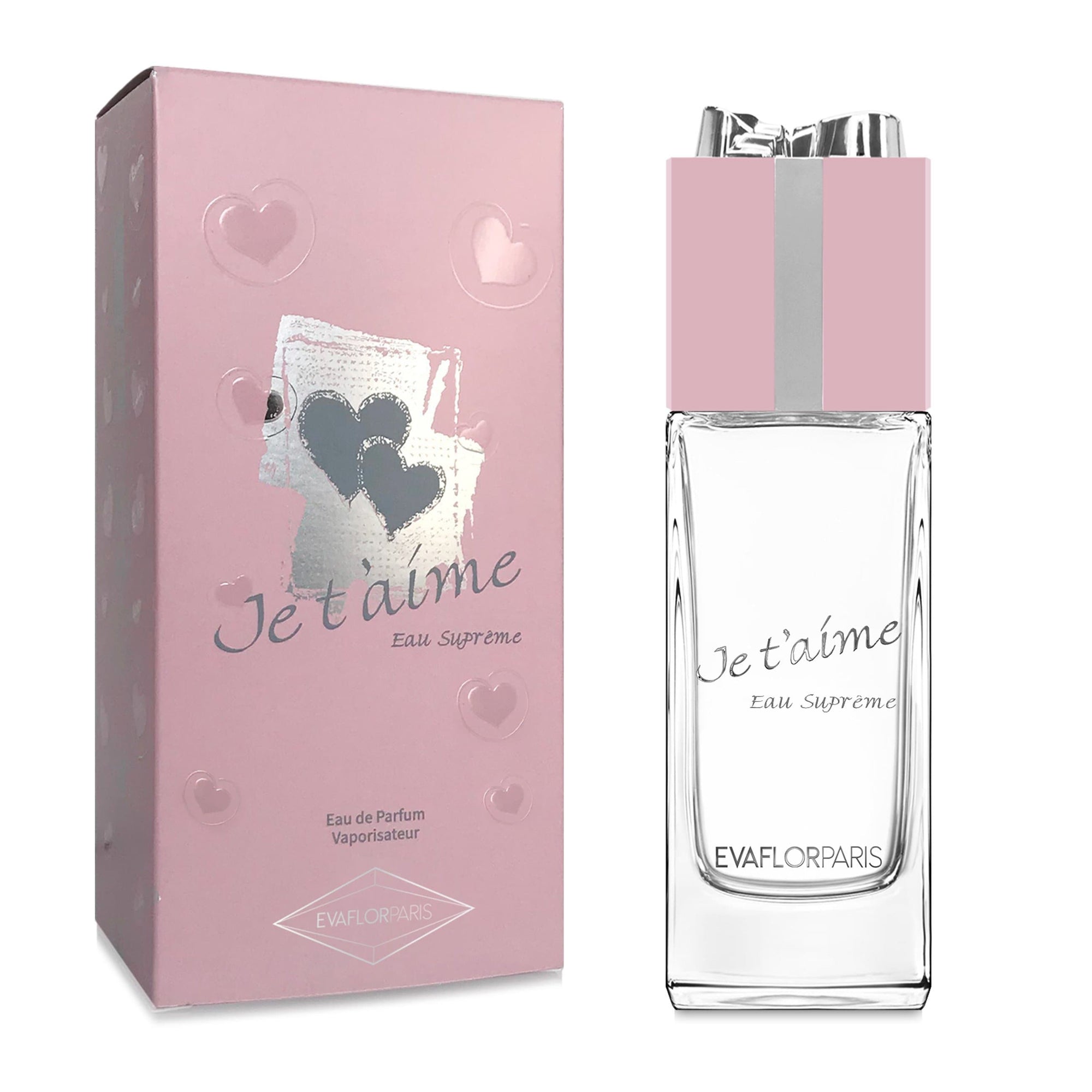 je t'aime eau supreme parfum femme 100 ml evaflor paris