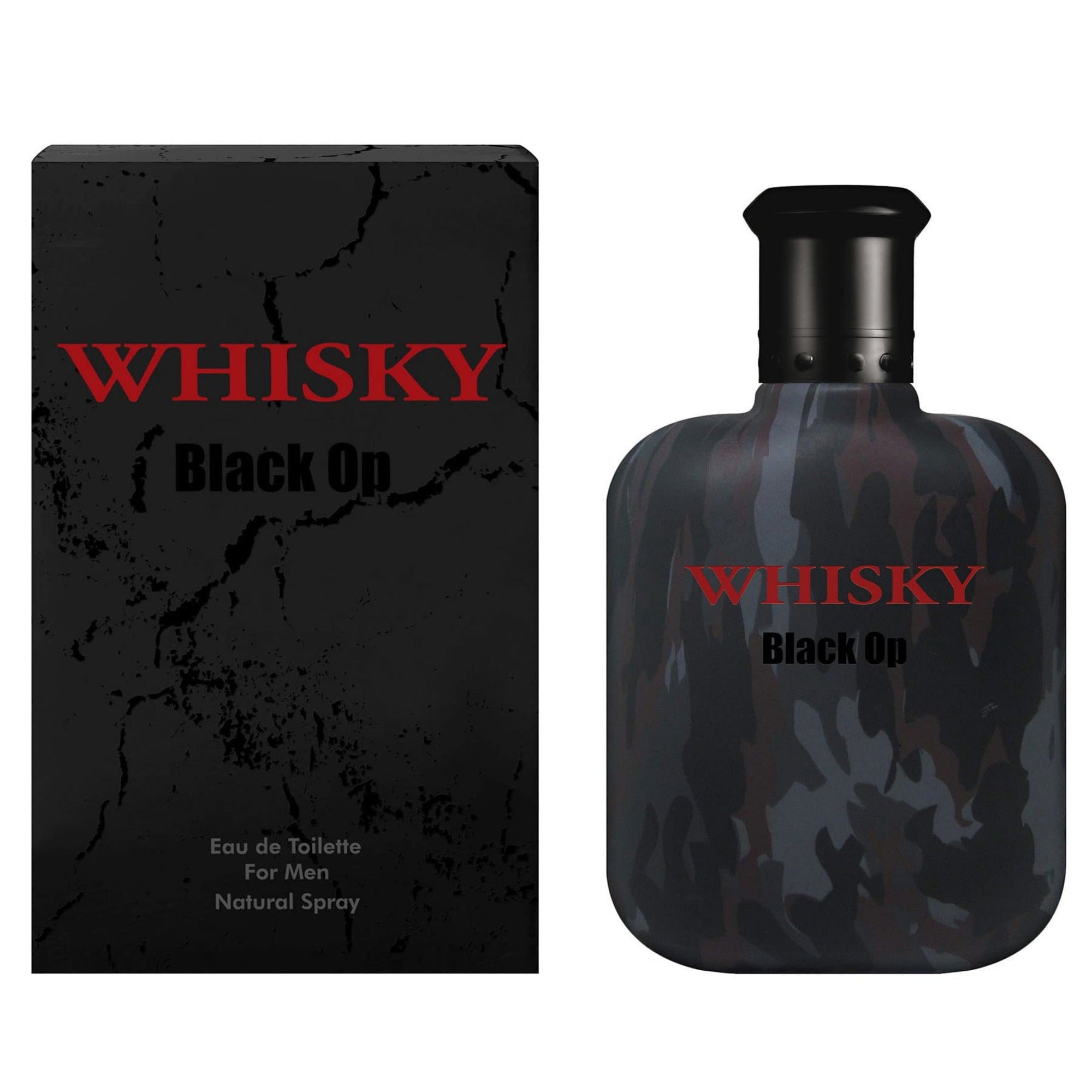 whisky black op eau de toilette 100 ml parfum homme evaflor