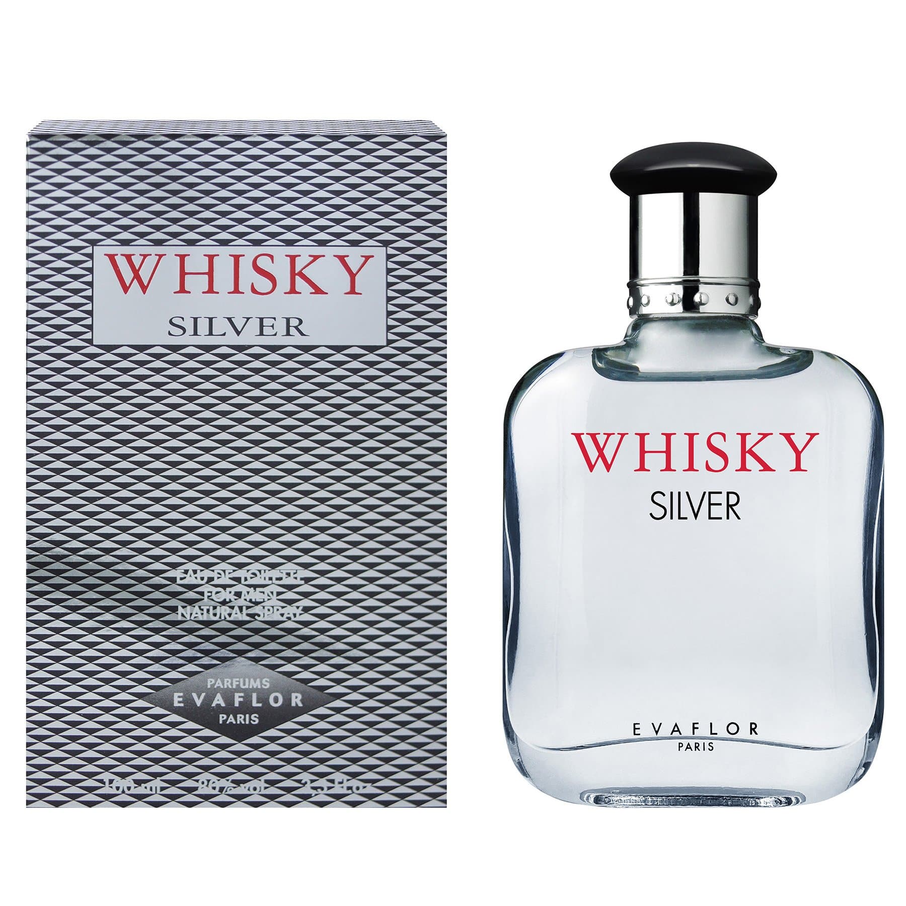 whisky silver eau de toilette 100 ml parfum homme evaflor